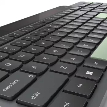 Teclado Lenovo 4Y41R69494 para hogar/oficina Bluetooth inglés de EE. UU. negro, verde