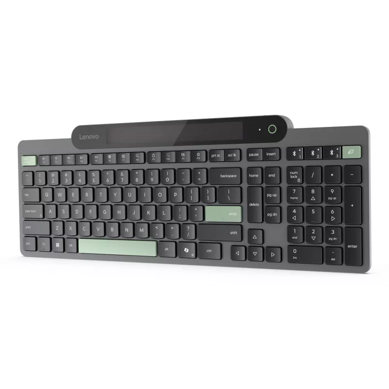 Teclado Lenovo 4Y41R69494 para hogar/oficina Bluetooth inglés de EE. UU. negro, verde