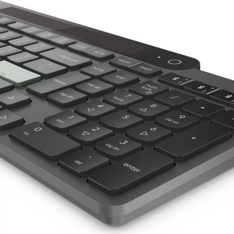 Teclado Lenovo 4Y41R69494 para hogar/oficina Bluetooth inglés de EE. UU. negro, verde