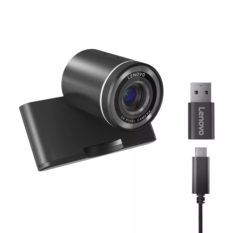 Lenovo 4XC1Q25245 Webcam 4 MP 1920 x 1080 píxeles USB-C negro
