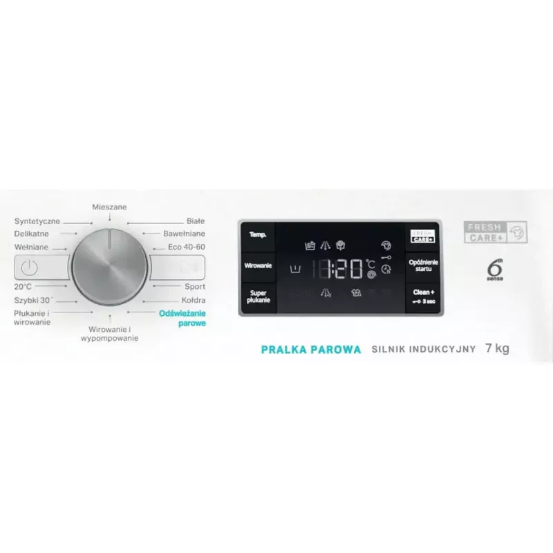 Lavadora Whirlpool FFB 7269 WV PL carga frontal 7 kg 1200 rpm blanco