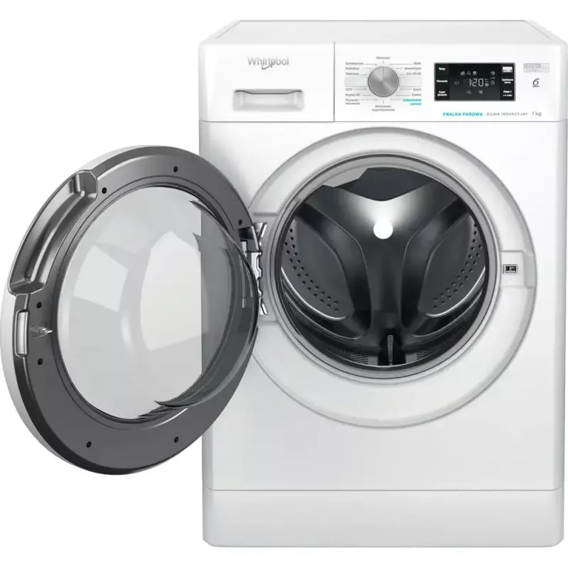 Lavadora Whirlpool FFB 7269 WV PL carga frontal 7 kg 1200 rpm blanco