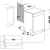 Lavavajillas independiente Whirlpool W7F HP33 X 15 cubiertos 43 dB