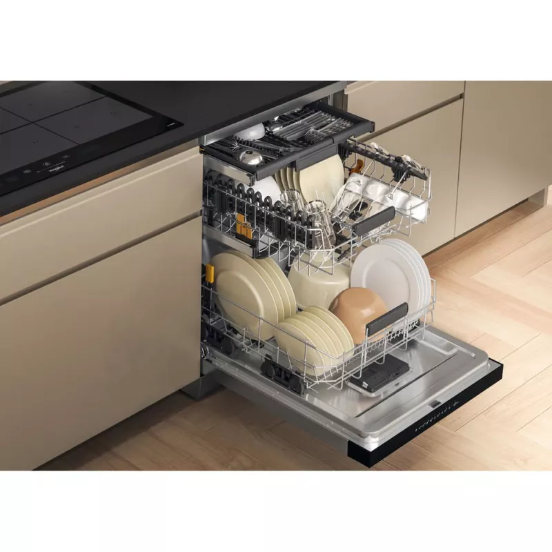 Lavavajillas independiente Whirlpool W7F HP33 X 15 cubiertos 43 dB