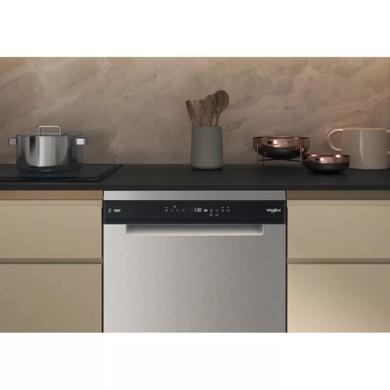 Lavavajillas independiente Whirlpool W7F HP33 X 15 cubiertos 43 dB