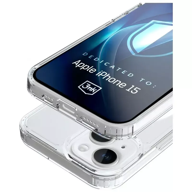 Funda protectora 3MK Armor MagCase para Apple iPhone 15 – diseño resistente, compatibilidad magnética