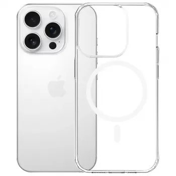 Funda para móvil 3MK Armor MagCase para Apple iPhone 15 Pro compatible con MagSafe diseño delgado