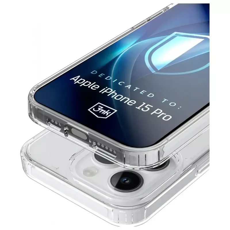 Funda para móvil 3MK Armor MagCase para Apple iPhone 15 Pro compatible con MagSafe diseño delgado