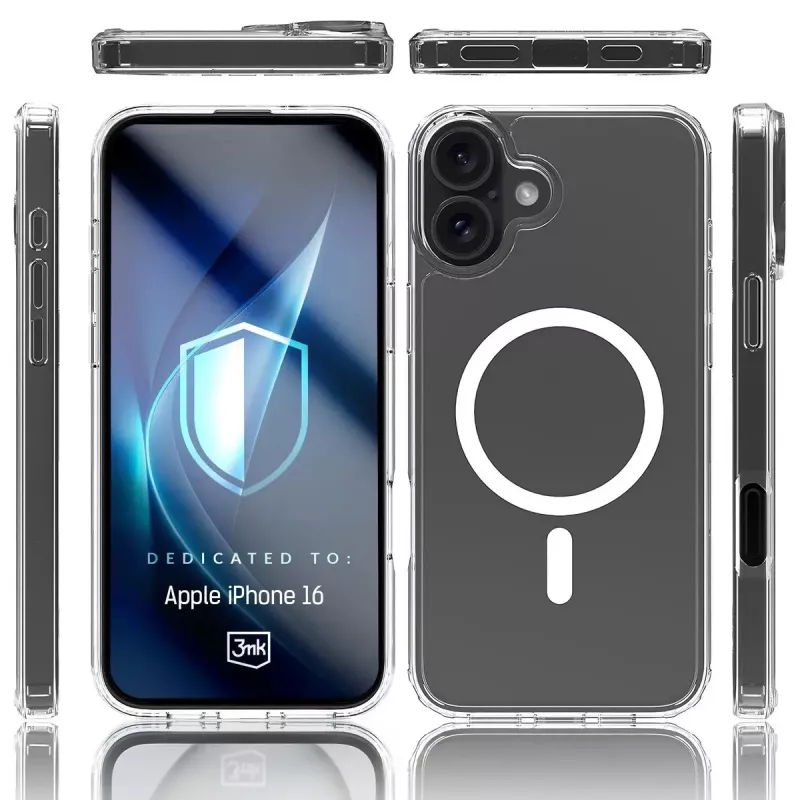 Funda para móvil 3MK Armor MagCase para iPhone 16, 6,1