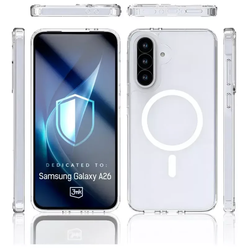 Funda protectora 3MK Armor MagCase para Samsung Galaxy A26 5G – diseño delgado y resistente