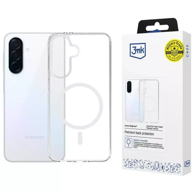 Funda protectora 3MK Armor MagCase para Samsung Galaxy A36 – diseño resistente a los golpes