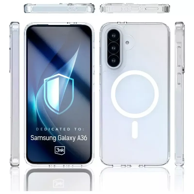 Funda protectora 3MK Armor MagCase para Samsung Galaxy A36 – diseño resistente a los golpes
