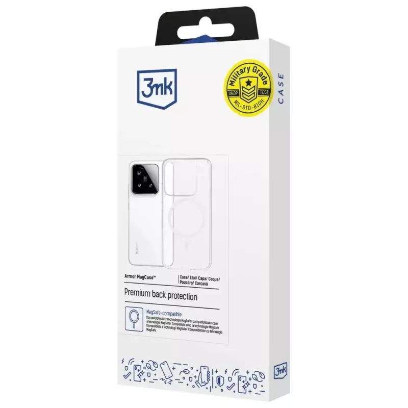 Funda para móvil 3MK Armor MagCase para Xiaomi 15 — funda protectora resistente y ligera