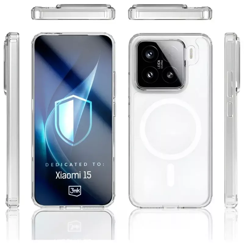 Funda para móvil 3MK Armor MagCase para Xiaomi 15 — funda protectora resistente y ligera