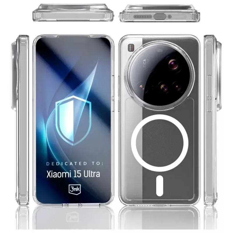 Funda protectora 3MK Armor MagCase para Xiaomi 15 Ultra – cubierta resistente, ligera y compatible con imanes