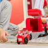 Camión de bomberos PAW Patrol Rapid Reload Fire Truck con figura de Marshall (envase dañado)