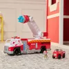 Camión de bomberos PAW Patrol Rapid Reload Fire Truck con figura de Marshall (envase dañado)