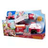 Camión de bomberos PAW Patrol Rapid Reload Fire Truck con figura de Marshall (envase dañado)