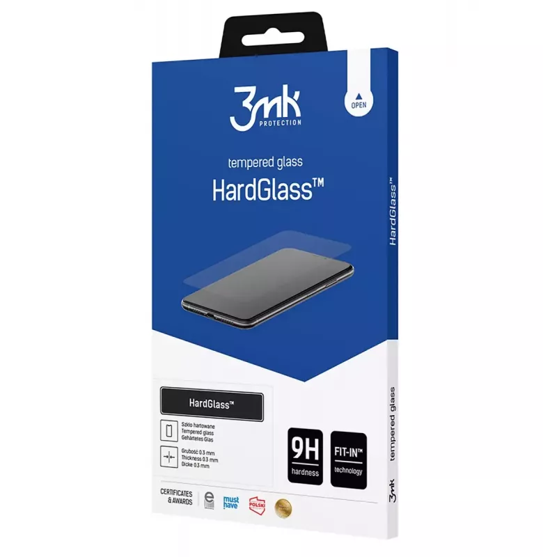 3MK HardGlass Clear lámina protectora de pantalla Apple iPhone 16 antigolpes antirrayaduras
