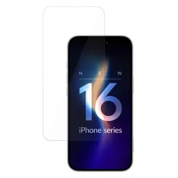 3MK HardGlass Clear lámina protectora de pantalla Apple iPhone 16 antigolpes antirrayaduras