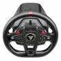 Volante y pedales Thrustmaster T248R negro — USB, accionamiento híbrido, force feedback, pantalla LCD, volante de cuero