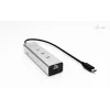 HUB de carga USB-C i-tec Metal 5 puertos con vídeo USB-C 8K + Power Delivery 85W