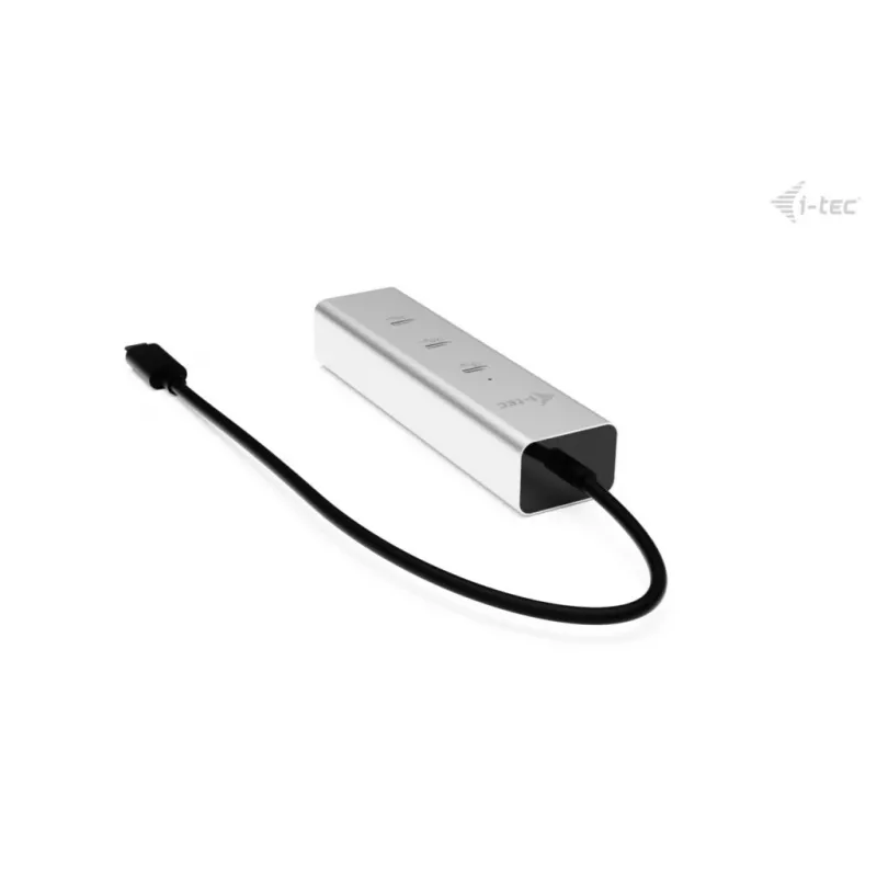 HUB de carga USB-C i-tec Metal 5 puertos con vídeo USB-C 8K + Power Delivery 85W