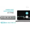 HUB de carga USB-C i-tec Metal 5 puertos con vídeo USB-C 8K + Power Delivery 85W