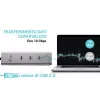 HUB de carga USB-C i-tec Metal 5 puertos con vídeo USB-C 8K + Power Delivery 85W