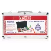 Juego de póker Cartamundi Maverick — fichas de plástico 11,5 g, maletín 385×240×65 mm