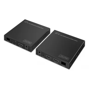 DIGITUS HDMI Fiber Extender Set - 4K/60Hz, 40 km/300m Negro