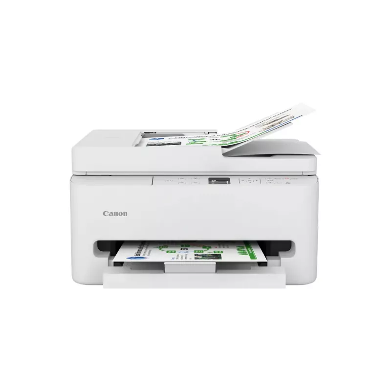 Impresora multifunción de inyección de tinta Canon PIXMA TS7550i — A4, 1200×1200 DPI, WLAN, escaneo/copia en color, impresión a doble cara (Blanco)