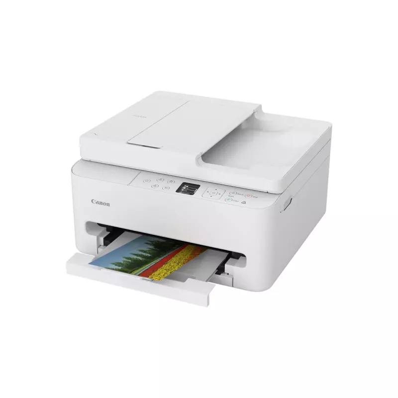 Impresora multifunción de inyección de tinta Canon PIXMA TS7550i — A4, 1200×1200 DPI, WLAN, escaneo/copia en color, impresión a doble cara (Blanco)