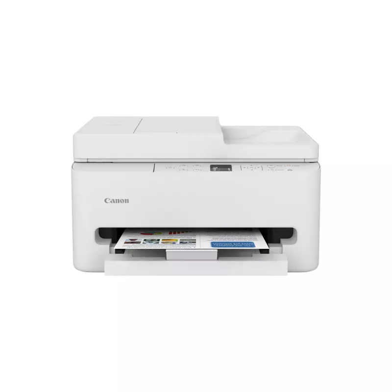 Impresora multifunción de inyección de tinta Canon PIXMA TS7550i — A4, 1200×1200 DPI, WLAN, escaneo/copia en color, impresión a doble cara (Blanco)
