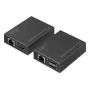 DIGITUS HDMI KVM Extender Set – 4K/30Hz 40/70m PoC CAT Negro