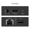DIGITUS HDMI KVM Extender Set – 4K/30Hz 40/70m PoC CAT Negro