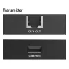DIGITUS USB Extender - USB 2.0 4 puertos USB-A 150m Para uso con cable CAT6 (o superior)