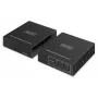 USB 3.2 Gen1 CAT-Extender de DIGITUS DA-73121 — 5 Gbit/s, 4 puertos (3× USB-A, 1× USB-C), 100 m, alimentado por DC