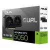 Tarjeta gráfica ASUS GeForce RTX 5050, 8 GB GDDR6, PCIe 5.0, 2560 núcleos CUDA, bus de memoria de 128 bits