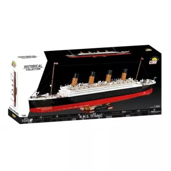 Set de construcción Cobi R.M.S. Titanic Modelo, 3.260 bloques de plástico (COBI-1686)