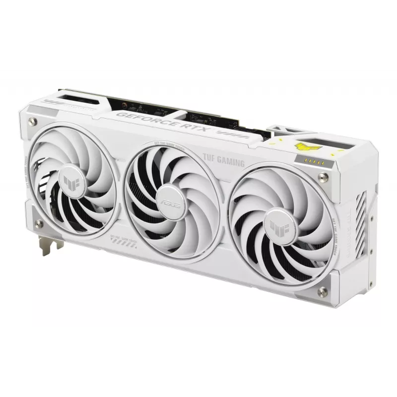 Tarjeta gráfica ASUS TUF NVIDIA GeForce RTX 5070 Ti 16 GB GDDR7 256 bits PCIe 5.0 3 ventiladores blanco