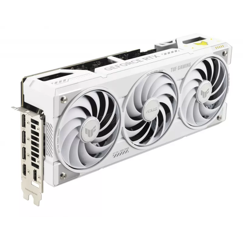 Tarjeta gráfica ASUS TUF NVIDIA GeForce RTX 5070 Ti 16 GB GDDR7 256 bits PCIe 5.0 3 ventiladores blanco