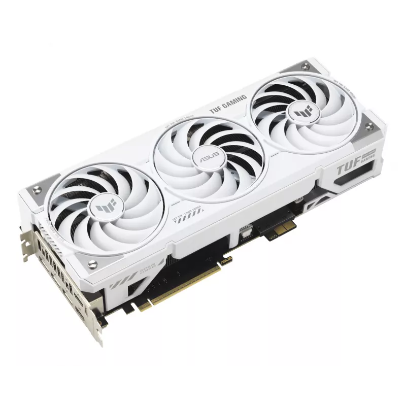 Tarjeta gráfica ASUS TUF NVIDIA GeForce RTX 5070 Ti 16 GB GDDR7 256 bits PCIe 5.0 3 ventiladores blanco