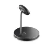 Hama 00201737 cargador móvil auriculares, smartphone negro USB carga inalámbrica carga rápida interior