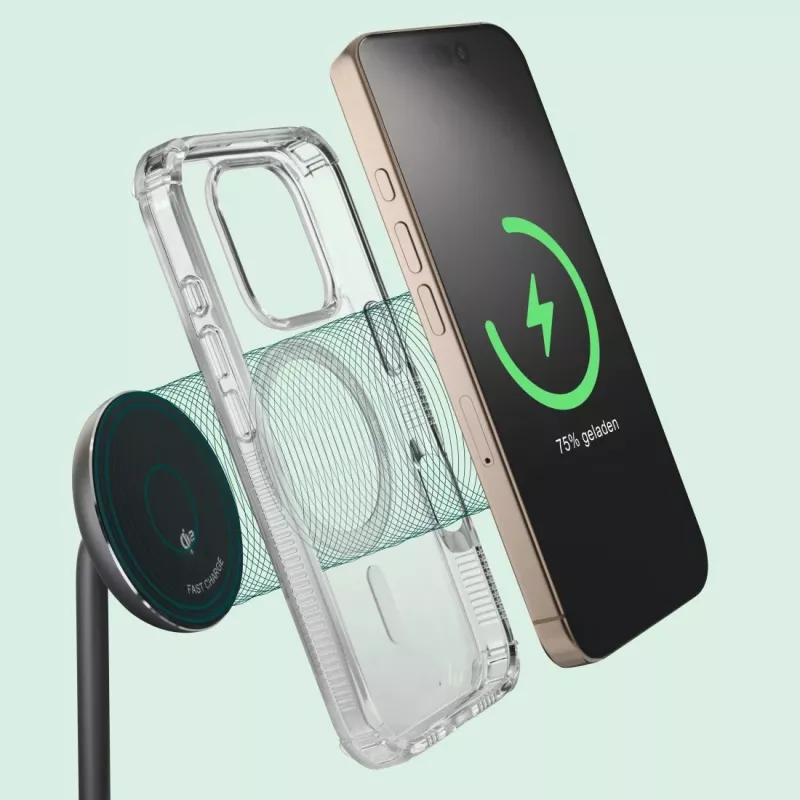 Hama 00201737 cargador móvil auriculares, smartphone negro USB carga inalámbrica carga rápida interior
