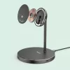 Hama 00201737 cargador móvil auriculares, smartphone negro USB carga inalámbrica carga rápida interior