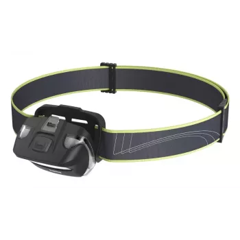 Hama HL110 negro, azul, amarillo linterna frontal COB LED