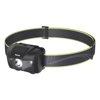Hama HL200 negro, azul, amarillo linterna frontal LED