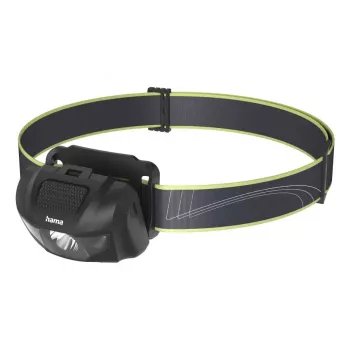 Hama HL200 negro, azul, amarillo linterna frontal LED