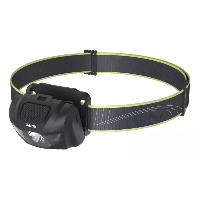 Hama HL200 negro, azul, amarillo linterna frontal LED
